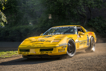 Картинка chevrolet+corvette автомобили corvette выставка автошоу автопробег