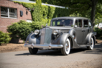 Картинка packard+1502+limousine автомобили packard автопробег выставка автошоу