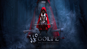 Картинка woolfe +the+redhood+diaries видео+игры красная шапочка лес топор