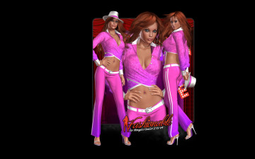 Картинка 3д+графика люди+ people рыжие взгляд девушки