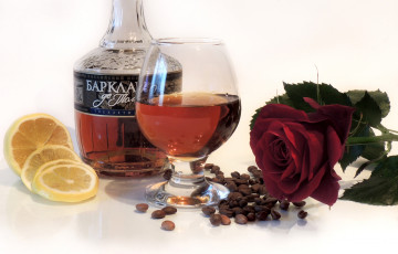 Картинка еда напитки виски лимон роза