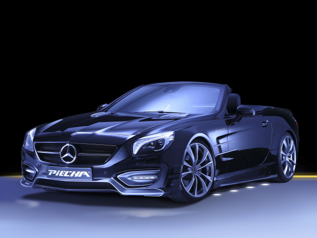 Обои картинки фото 2014 piecha design avalange gt-r , based on mercedes-benz sl r231, автомобили, mercedes-benz, тюнинг
