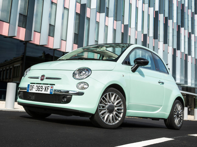 Обои картинки фото автомобили, fiat, cult, 2014г, 500c