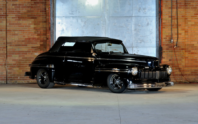 Обои картинки фото 1947 mercury convertible street rod, автомобили, custom classic car, mercury