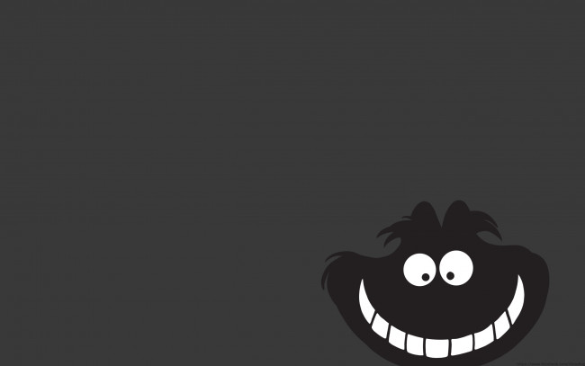 Обои картинки фото рисованные, минимализм, улыбка