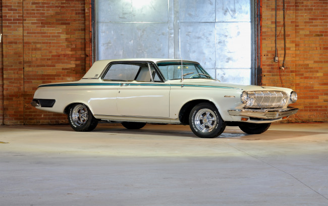 Обои картинки фото 1963 dodge polara 500, автомобили, dodge