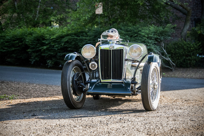 Обои картинки фото mg tc, автомобили, классика, автопробег, выставка, автошоу