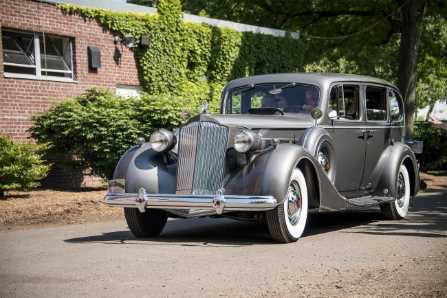 Обои картинки фото packard 1502 limousine, автомобили, packard, автопробег, выставка, автошоу