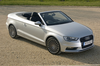 Картинка автомобили audi cabriolet a3 uk-spec 2-0 tdi светлый 2014г 8v