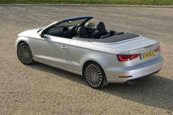 обоя автомобили, audi, светлый, cabriolet, 2-0, tdi, 2014г, 8v, uk-spec, a3