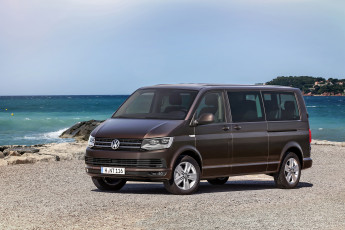 обоя автомобили, volkswagen, t6, 2015г, lwb, caravelle