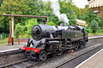 Картинка техника паровозы железная паровоз дорога рельсы