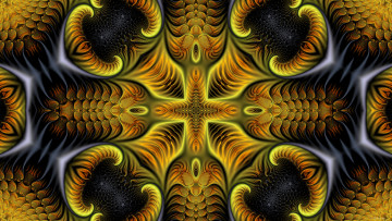 Картинка 3д+графика фракталы+ fractal узор фон цвета