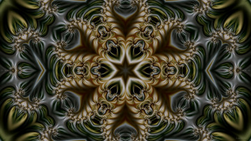 Картинка 3д+графика фракталы+ fractal узор фон цвета