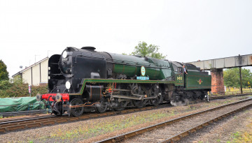 Картинка техника паровозы паровоз дорога рельсы железная