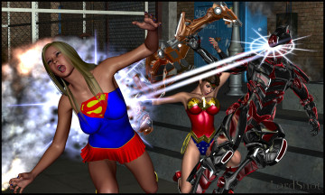 Картинка lordsnot 3д+графика фантазия+ fantasy демоны фон взгляд девушки