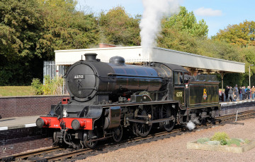 Картинка техника паровозы дорога железная паровоз рельсы