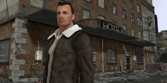 Обои картинки фото 3д графика, люди , people, взгляд, фон, мужчина