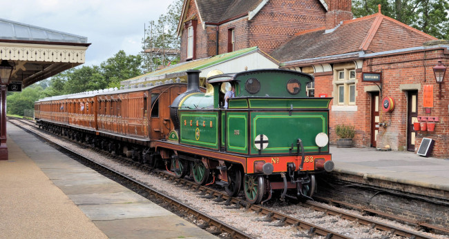 Обои картинки фото техника, паровозы, рельсы, дорога, железная, паровоз