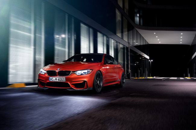 Обои картинки фото автомобили, bmw, красный, 2014г, coupе, m4, schnitzer, ac, f82