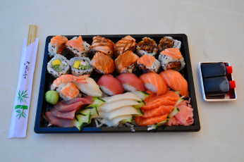 Картинка еда рыба +морепродукты +суши +роллы деликатесы