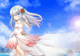 Картинка аниме eromanga-sensei девушка фон взгляд