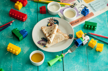 Картинка еда блины +оладьи завтрак начинка