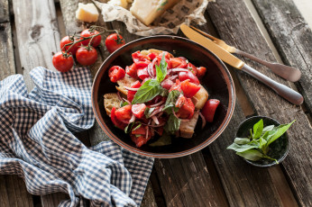 Картинка еда салаты +закуски зелень помидоры салат закуска