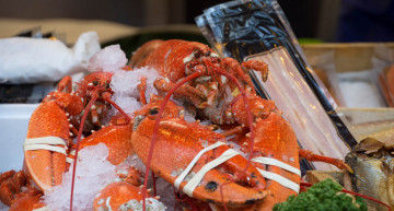 Картинка еда рыба +морепродукты +суши +роллы омар