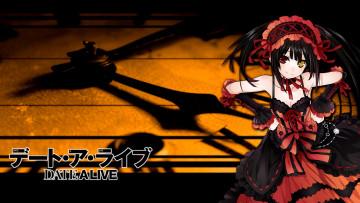 Картинка аниме date+a+live девушка фон взгляд