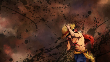 Картинка аниме one+piece luffy
