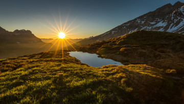 Картинка природа восходы закаты рассвет