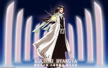 Картинка аниме bleach бьякуя