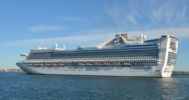 Обои картинки фото anthem of the seas, корабли, лайнеры, круиз, лайнер