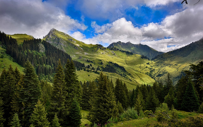 Обои картинки фото природа, горы, пейзаж