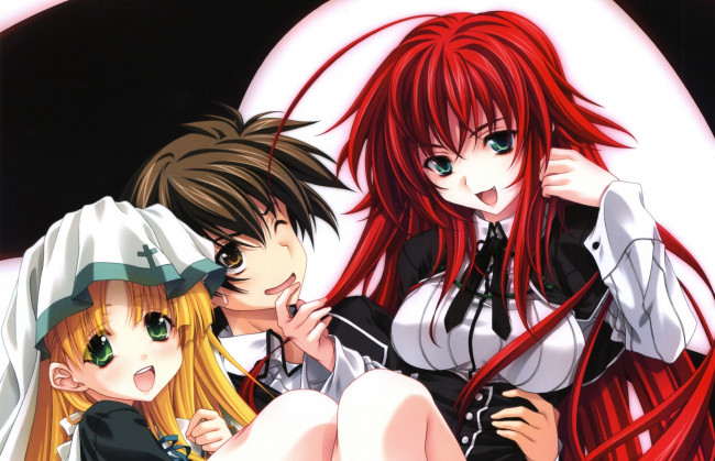 Обои картинки фото аниме, highschool dxd, high, school, dxd