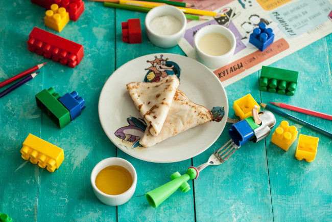 Обои картинки фото еда, блины,  оладьи, завтрак, начинка