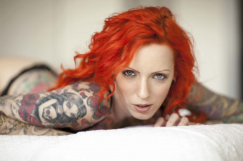 Картинка девушка девушки -unsort+ рыжеволосые+и+другие модель