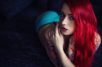 Картинка девушка девушки -unsort+ рыжеволосые+и+другие модель