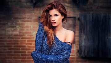 Картинка девушка девушки -unsort+ рыжеволосые+и+другие модель