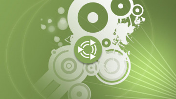 Картинка компьютеры ubuntu+linux логотип фон