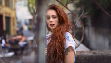 Картинка девушка девушки -unsort+ рыжеволосые+и+другие модель