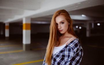 Картинка девушка девушки -unsort+ рыжеволосые+и+другие модель