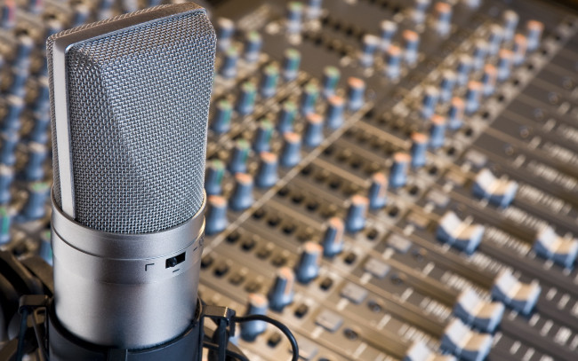 Обои картинки фото музыка, -другое, микрофон, тумблер