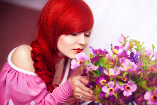 Обои картинки фото девушка, девушки, -unsort , рыжеволосые и другие, модель