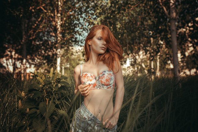 Обои картинки фото девушка, девушки, -unsort , рыжеволосые и другие, модель