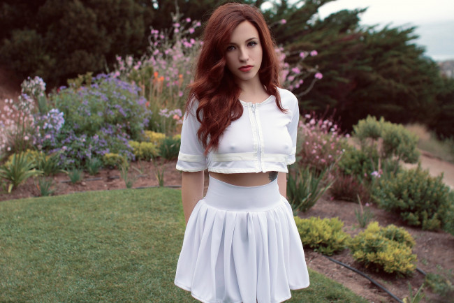Обои картинки фото девушка, девушки, -unsort , рыжеволосые и другие, модель