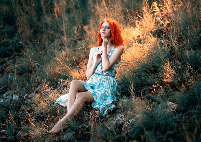 Обои картинки фото девушка, девушки, -unsort , рыжеволосые и другие, модель