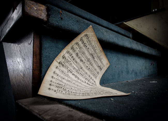 Обои картинки фото музыка, -другое, ноты