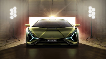 Картинка lamborghini+sian+2019-2020 автомобили lamborghini sian 2019 2020 крутой классный итальянский парень с изюминкой